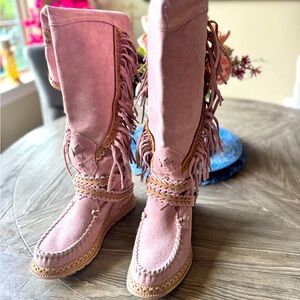 El Vaquero knee high tall beautiful boots